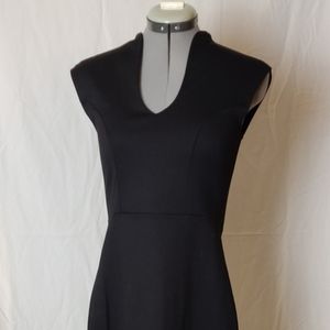 Black sheath dress